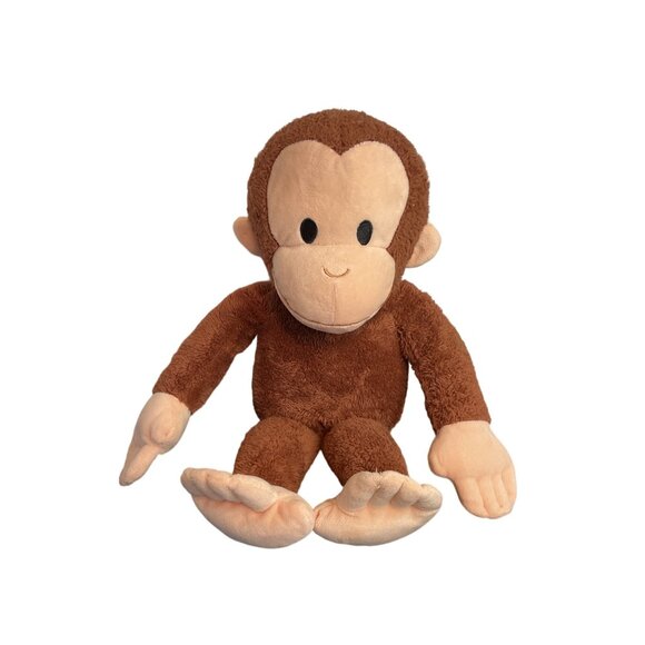 2016 Kohls Cares Merry Christmas Curious George Plush Stuffed Animal and Book - Picture 3 of 11